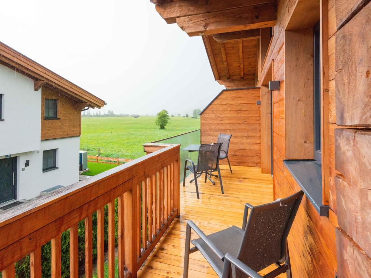 Fantastic Chalet With Sauna Niedernsill Exteriör bild