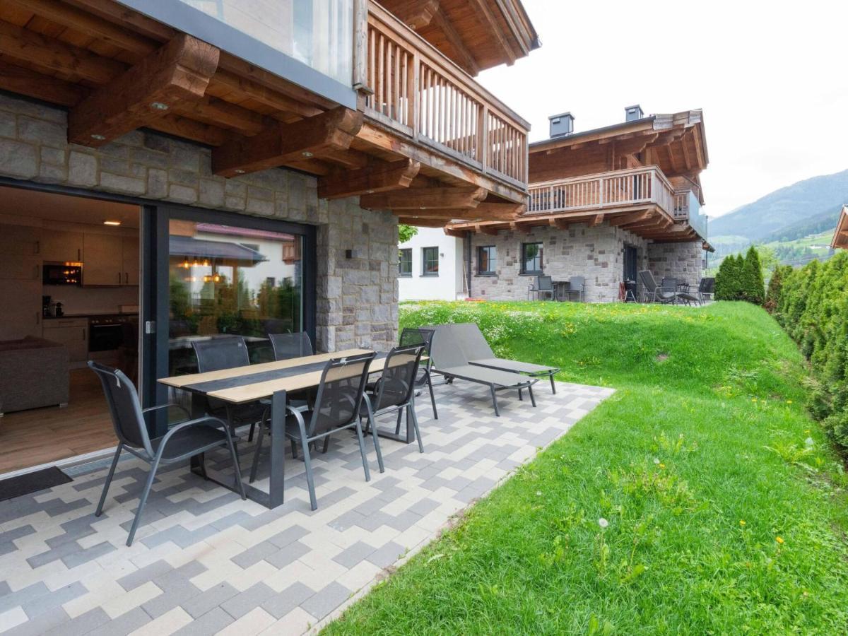 Fantastic Chalet With Sauna Niedernsill Exteriör bild